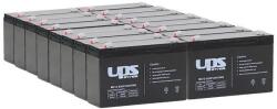 UPS Power Eaton Powerware NetUPS SE 2000 RM helyettesítő szünetmentes akkucsomag (16 * 6V 12Ah)