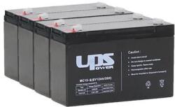 UPS Power Eaton PowerRite Max 1000VA helyettesítő szünetmentes akkucsomag (4 * 6V 12Ah)