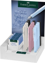 Faber-Castell Display 15 buc stilou grip 2010 harmony (9f+6m) faber-castell (FC140859)