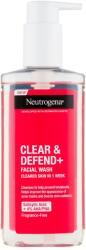 Neutrogena Clear&Defend arclemosó gél pattanások ellen - 200 ml