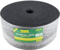 York 150MMX10M ROSTALAPÚ CSISZOLÓTEKERCS, KÖZEPES/FEKETE (YRK2451720K)