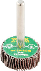 York 30X10MM AL-OX LAMELLÁS CSAPOS CSISZOLÓKORONG 6MM SZÁRRAL P80 (YRK2201574K)