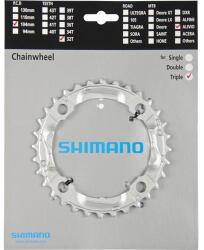 Lánckerék 32F Shimano FCM430 ezüst 3x9 PCD 104mm
