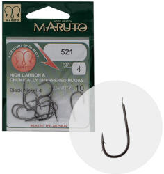 Maruto Horog 521 4 Black Nickel 10db/cs (e-43552004)