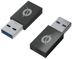 Conceptronic átalakító - DONN10G (USB-A 3.0 to USB-C, fekete) (DONN10G) - nyomtassingyen