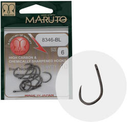 Maruto Horog 8346bl T. D. E. 10° Barbless Hc Forged Black Nickel 10 (e-43204010)