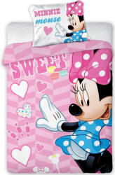 Disney Minnie Sweet gyerek ágyneműhuzat 100×135cm, 40×60 cm - kichden