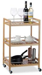  KITA Bambusz Zsúrkocsi, Tálaló Kocsi - trendotthon - 32 390 Ft