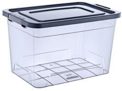 HORECANO HOME-Кутия контейнер 30L - 47x31.5xh29.7cm АНТРАЦИТ (TRN-209-01) (014839)
