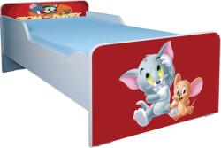 Pat copii 2-16 ani Tom & Jerry, model cu saltea inclusa de 180x80 Cm Ptv3632 (PTV3632)