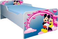 Patut Pentru Fete 2-8 Ani Mickey Si Minnie Cu Saltea De 140x70 Cm Inclusa Ptv3652 (PTV3652)