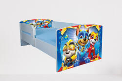 Pat Baieti 2-16 Ani Paw Patrol Space, Cu Protectie Si Saltea De 180x80 Cm Inclusa Ptv4696 (PTV4696)