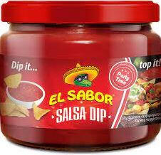 El Sabor Dip salsa 315g - delfinbuvar