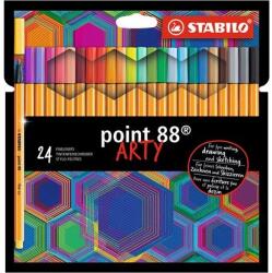 STABILO Tűfilc készlet 24db-os STABILO Point 88 ARTY 0, 4 mm (8824/1-20)