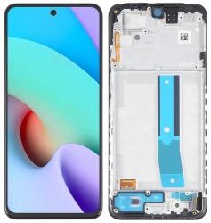 Xiaomi Redmi Note 11 4G/Note 11S/12S/Poco M4 Pro 4G, LCD kijelző érintőplexivel és előlapkerettel, fekete (Incell)