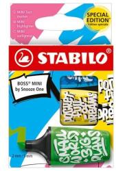 STABILO Szövegkiemelő készlet 3db-os STABILO Boss Mini by Snooze one