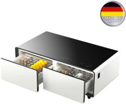  Caso Germany Lounge 3 az 1-ben hűtött kirakat, Sound & Cool, beépített hűtővel és hangszórókkal, űrtartalom 135 l, 2 hőmérsékleti zóna 3-12C, bor tárolására, hűtők, ételek, környezeti világít (00793)
