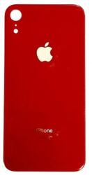 Apple iPhone XR, Akkufedél + ragasztó, (nagy lyukú verzió), piros (OEM)