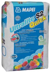 Mapei Ultralite S2 Flex Quick (Ld) Fehér 15 kg Cementbázisú ragasztó (2430715)