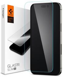 Apple Spigen "Glas. tR Slim HD" Apple iPhone 14 Pro Max Tempered kijelzővédő fólia, átlátszó (AGL05210) - phoner
