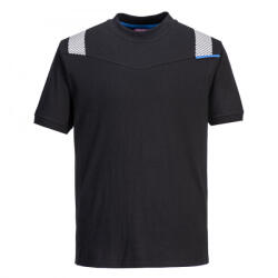 Portwest WX3 Flame Resistant T-Shirt (fekete S) (FR712BKRS)