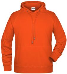 James & Nicholson (Daiber) Férfi kapucnis biopamut felső 8024 - Narancssárga | XXXXXL (1-8024-1782990)