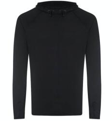 Just Cool Férfi kapucnis pulóver magas gallérral Cool - Fekete | 2XL (JC037-1000344705)