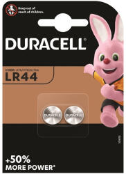 Duracell Elem Duracell gombelem alkáli LR44 1, 5V-os (2db/csg) (5000394504424)