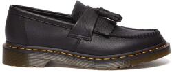 Dr. Martens bőr mokaszin Adrian fekete, női, lapos talpú, DM22760001 - fekete Női 39