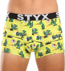 Styx Bărbați boxer pantaloni scurți artă sport cauciuc cactus supradimensionat (R1351) 5XL (180429)
