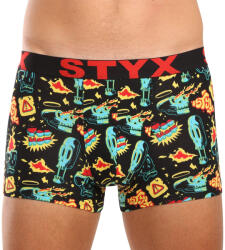 Styx Bărbați boxer pantaloni scurți artă sport cauciuc supradimensionat toohot (R1458) 5XL (180431)