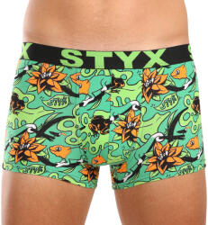Styx Bărbați boxer pantaloni scurți artă sport cauciuc supradimensionat tropic (R1557) 3XL (180432)