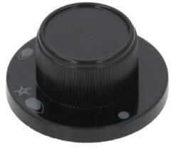 Krups CSILLAG GOMB FEKETE ø 48 mm