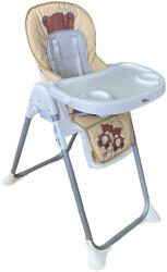 Mama Kiddies Mama Kiddies® Lylyan multifunkciós etetőszék bézs színben macis mintával + Ajándék