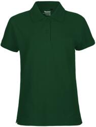 Neutral Tricou polo Classic pentru femei din bumbac organic Fairtrade - Verde de sticlă | XXL (NE-O22980-1000303775)