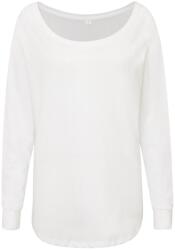 Mantis Tricou prelungit cu mânecă lungă pentru femei - Albă | M (M97-1000138017)