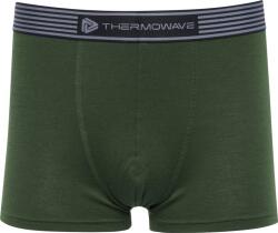 Thermowave Férfi funkcionális boxeralsó Merino LIFE Thermowave - zöld ruházat méretei L