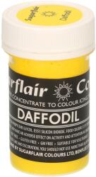 Sugarflair Colours Daffodil zselés festék - Sárga 25 g