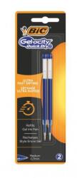 BIC Gelocity QUICKDRY zselés toll utántöltő, kék, 2 db