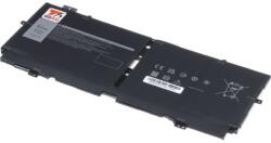 T6 Power T6 akkumulátor Dell XPS 13 7390 2in1, 6700mAh, 51Wh, 4 cellás, lítium-poláris NBDE0215