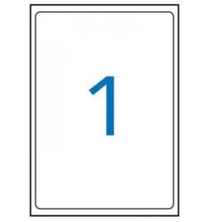 APLI Fotócímkék 199, 6x289, 1 mm APLI A4 lézer 10 lap