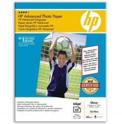 HP Advanced Glossy Photo Paper, Q8696A, fotópapír, szegély nélküli fényes típus, fejlett típusú fehér, 13x18cm, 5x7", 250 g/m2,