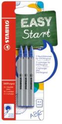 STABILO Utántöltő golyóstollhoz STABILO EASY eredeti 0, 3 mm - kék 3 db/buborékfólia