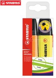 STABILO Kiemelő STABILO BOSS ORIGINAL, 2 db-os készlet