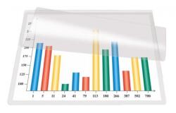 Q-CONNECT Hidegen lamináló fólia 54x86mm 10 db