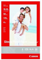 Canon fotópapír fényes, GP-501, fotópapír, fényes, 0775B005, fehér, 10x15cm, 4x6", 210 g/m2, 10 db, tintasugaras