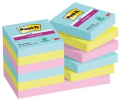 Post-it Super Sticky COSMIC öntapadós jegyzettömb, 47, 6x47, 6 mm, 12 db, 90 lapos