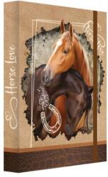 Junior Doboz notebookokhoz A4 Jumbo Horse Love