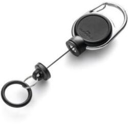 Durable Extra erős, tartós, visszahúzható fertőtlenítő korong, fekete, 1 db