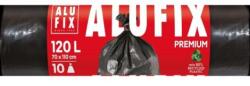Alufix PROFI szemeteszsákok 120 ℓ/ 10 db, 45 mikron, 70 x 110 cm, fekete, LDPE